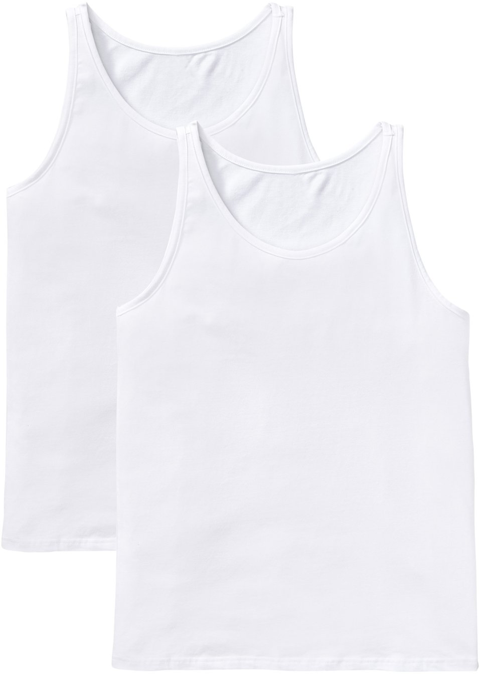 Lot de 2 débardeurs avec coton