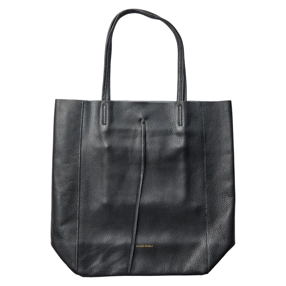 Bahne Accessories  Skind shopper - sort