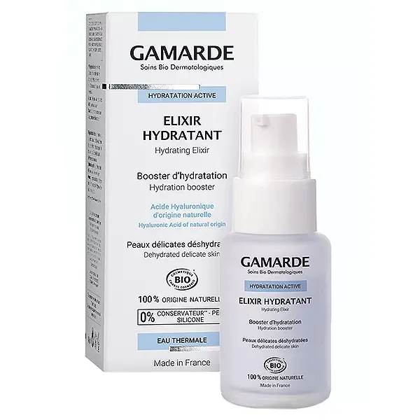 Elixir Hidratante Orgânico Gamarde Active Hydration 30ml