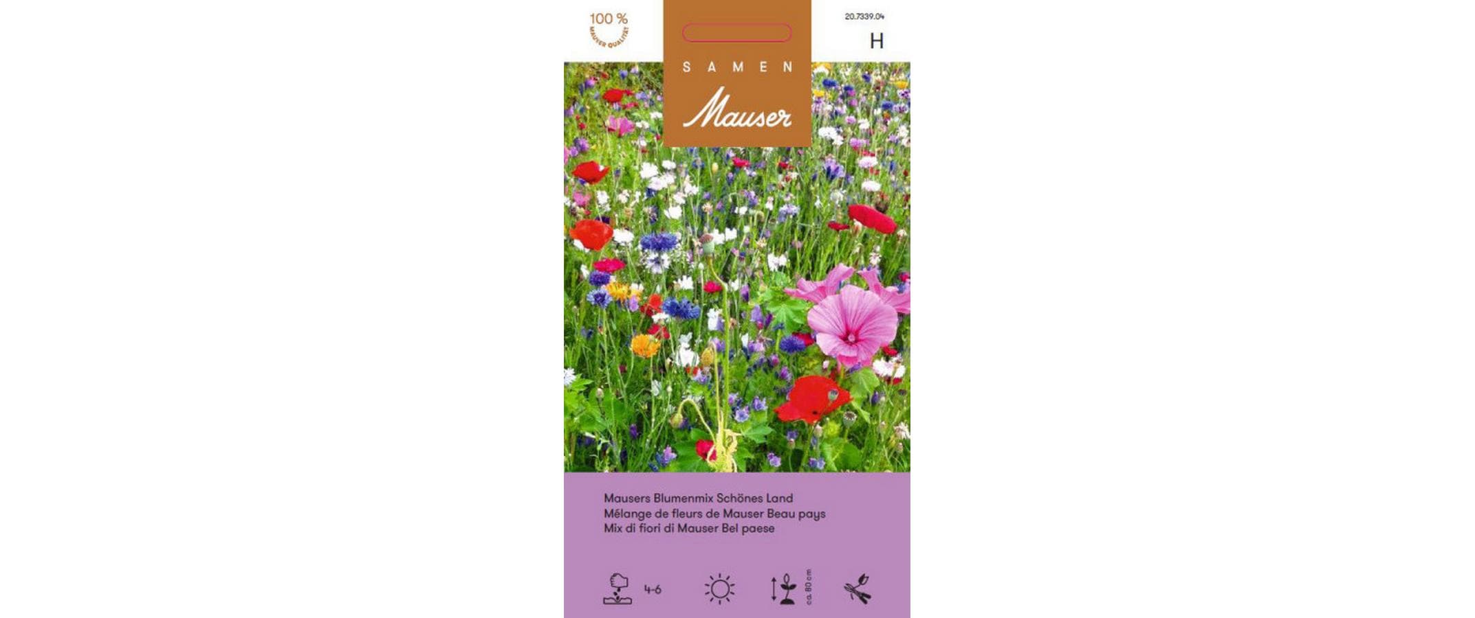 Mausers Blumenmix Schönes LandBlumensamen