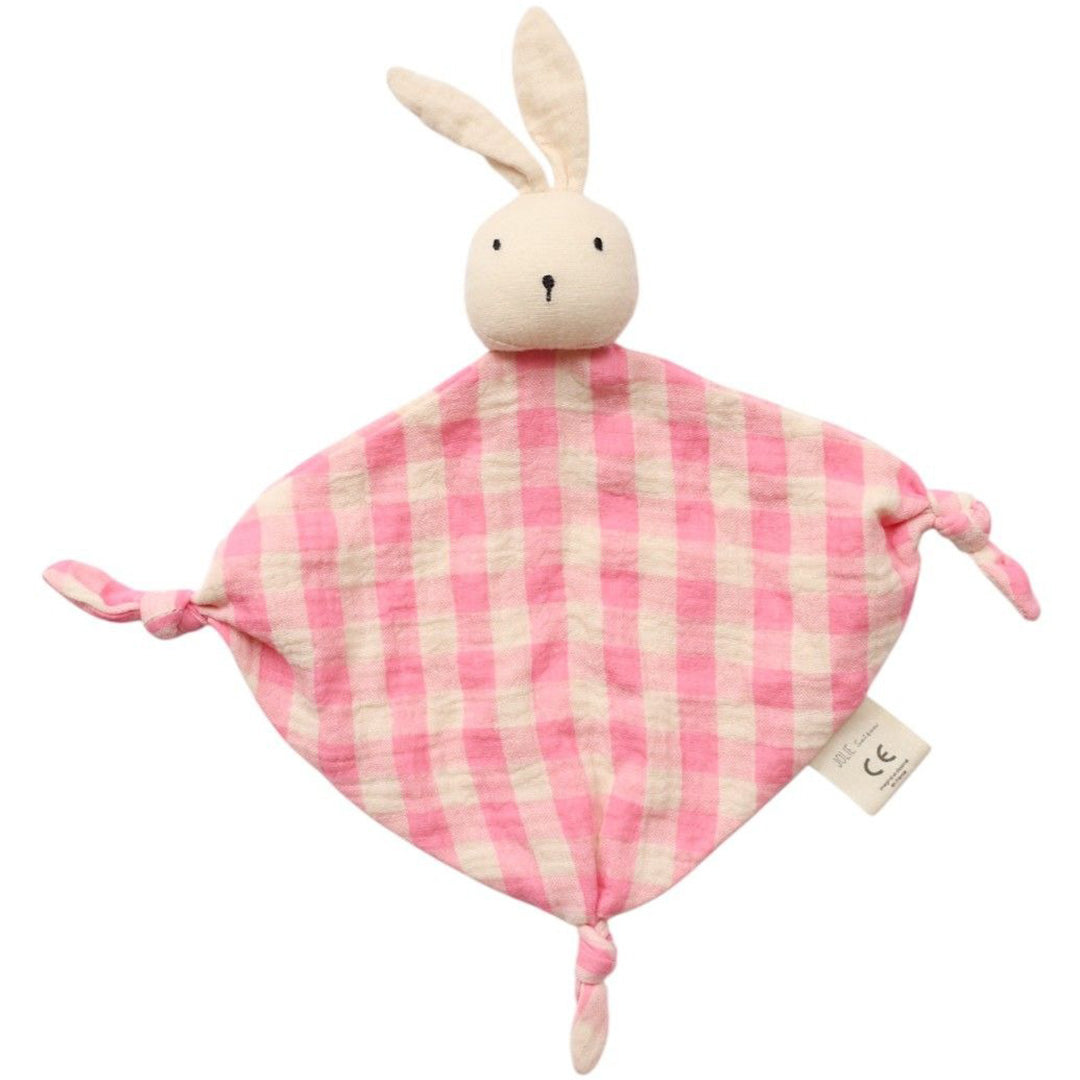 le petit souk knuffeldoek - konijn