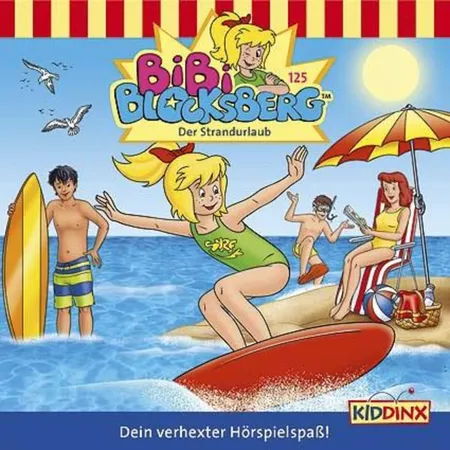 Kiddinx Hörspiel-CD Bibi Blocksberg Folge 125 - Der Strandurlaub