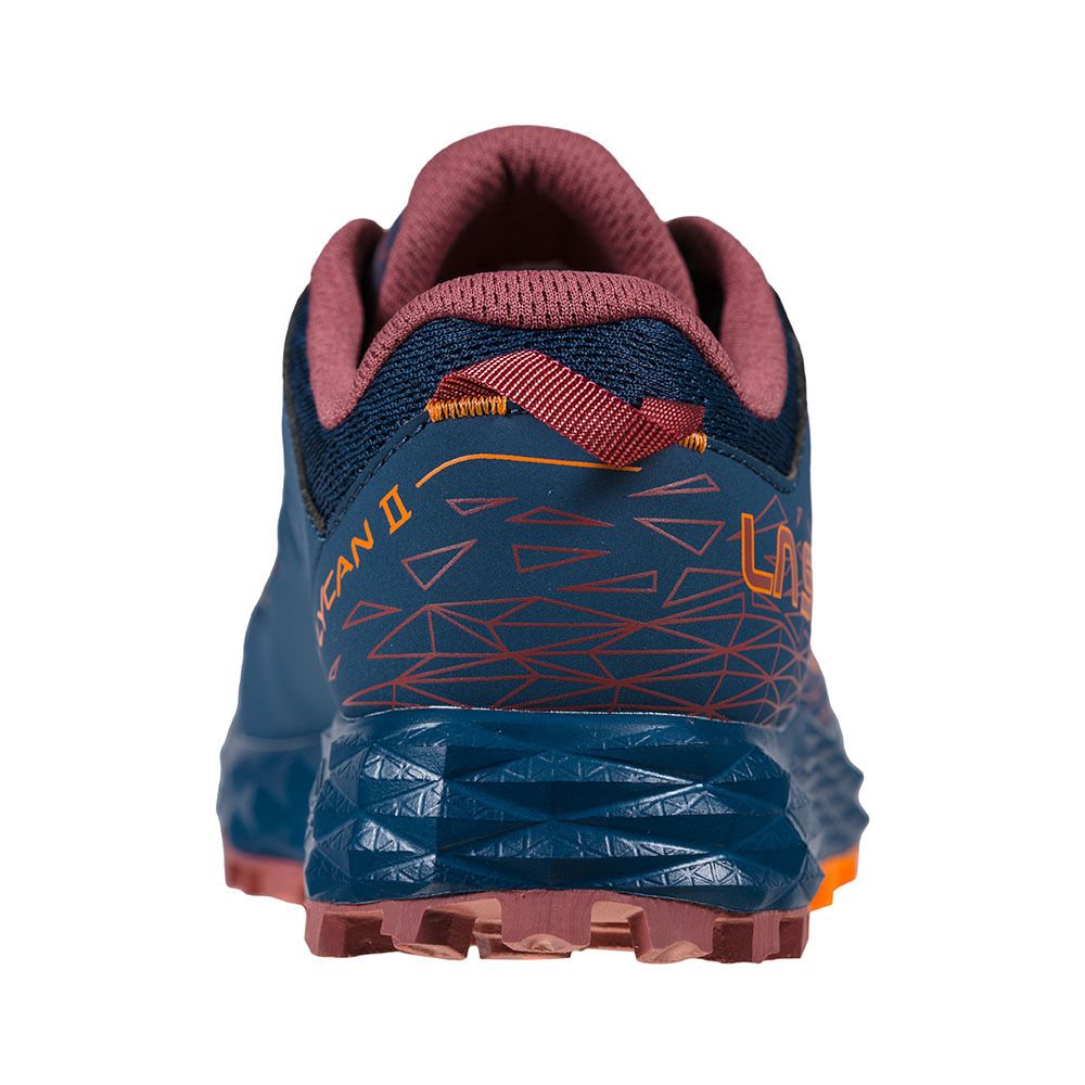 La Sportiva LYCAN II - Chaussures trail Femme denim/rouge