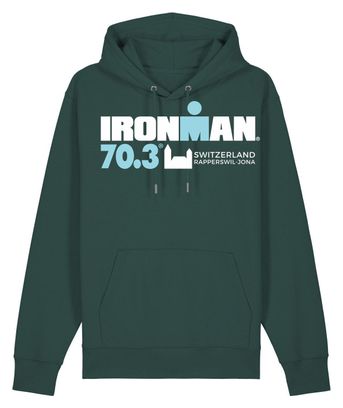 Sweat à Capuche Ironman 70.3 Rapperswil Vert