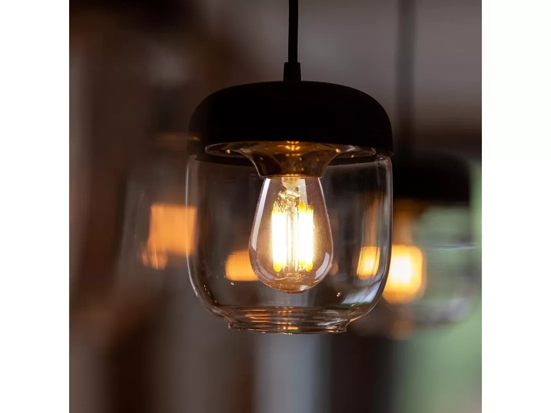 NETTLIFE Lot de 10 ampoules LED E14 ST25 blanc 2700K chaud ampoules 4W de remplacement pour lampe vintage 40W rétro en verre nostalgique à filament