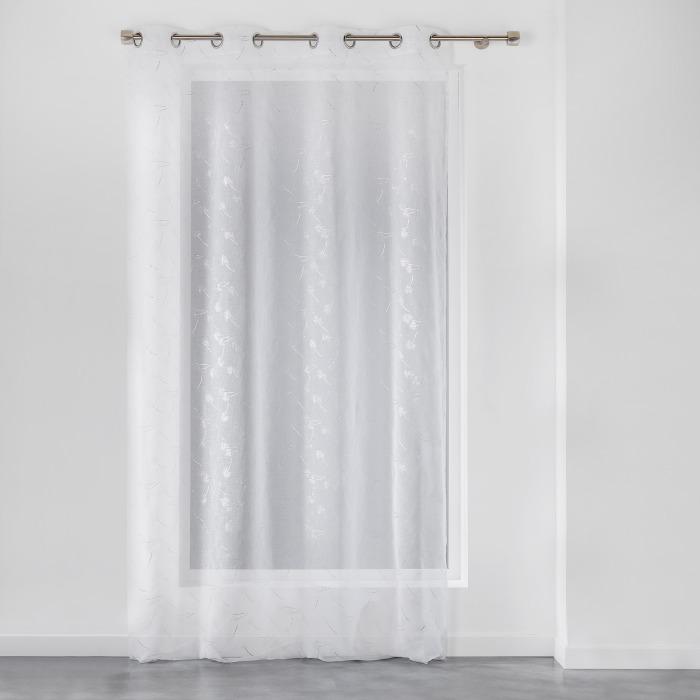 PANNEAU OEILLETS 140X240CM DALYA BLANC
