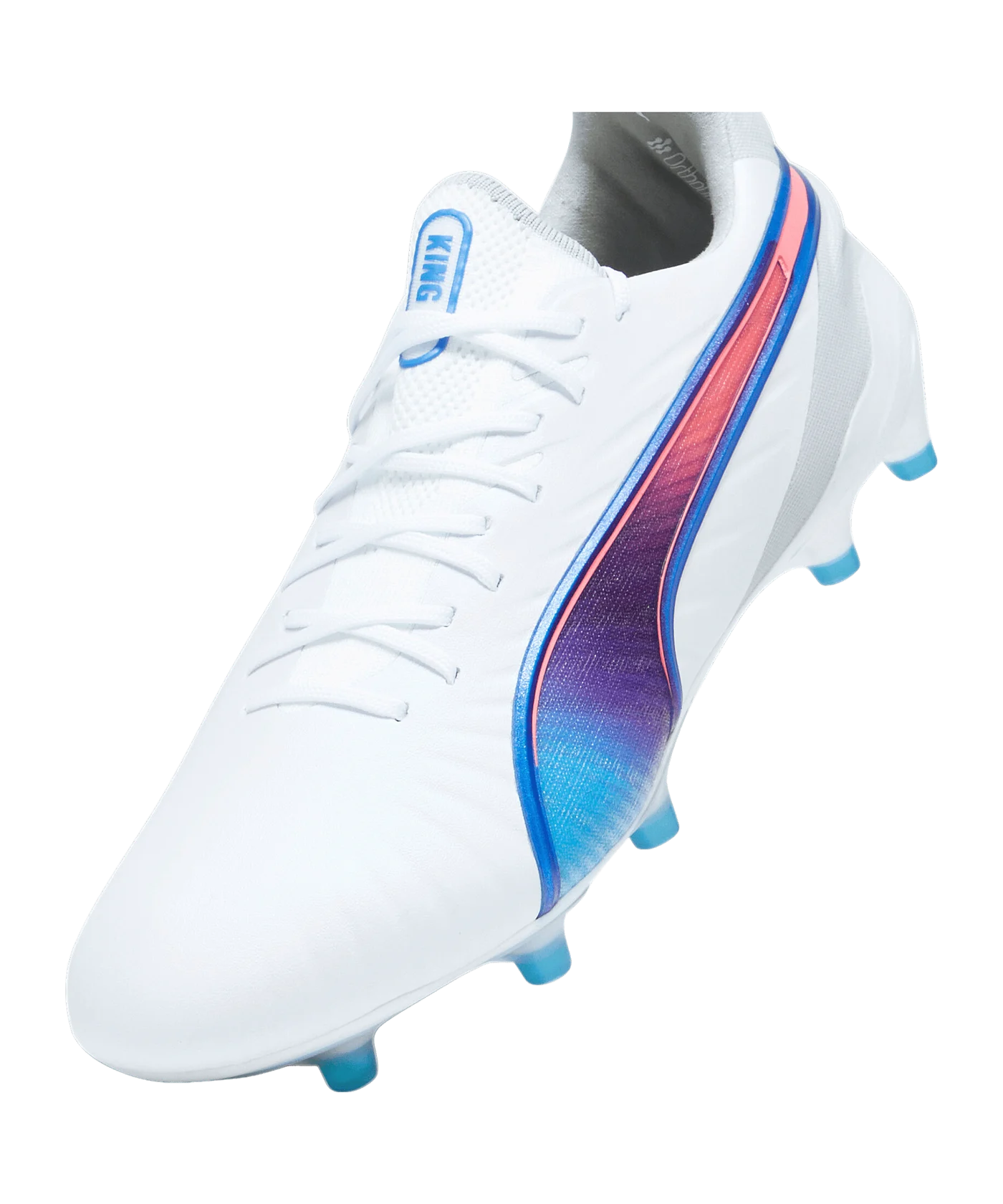 PUMA KING Ultimate FG/AG Formula Damen Weiss Blau F01