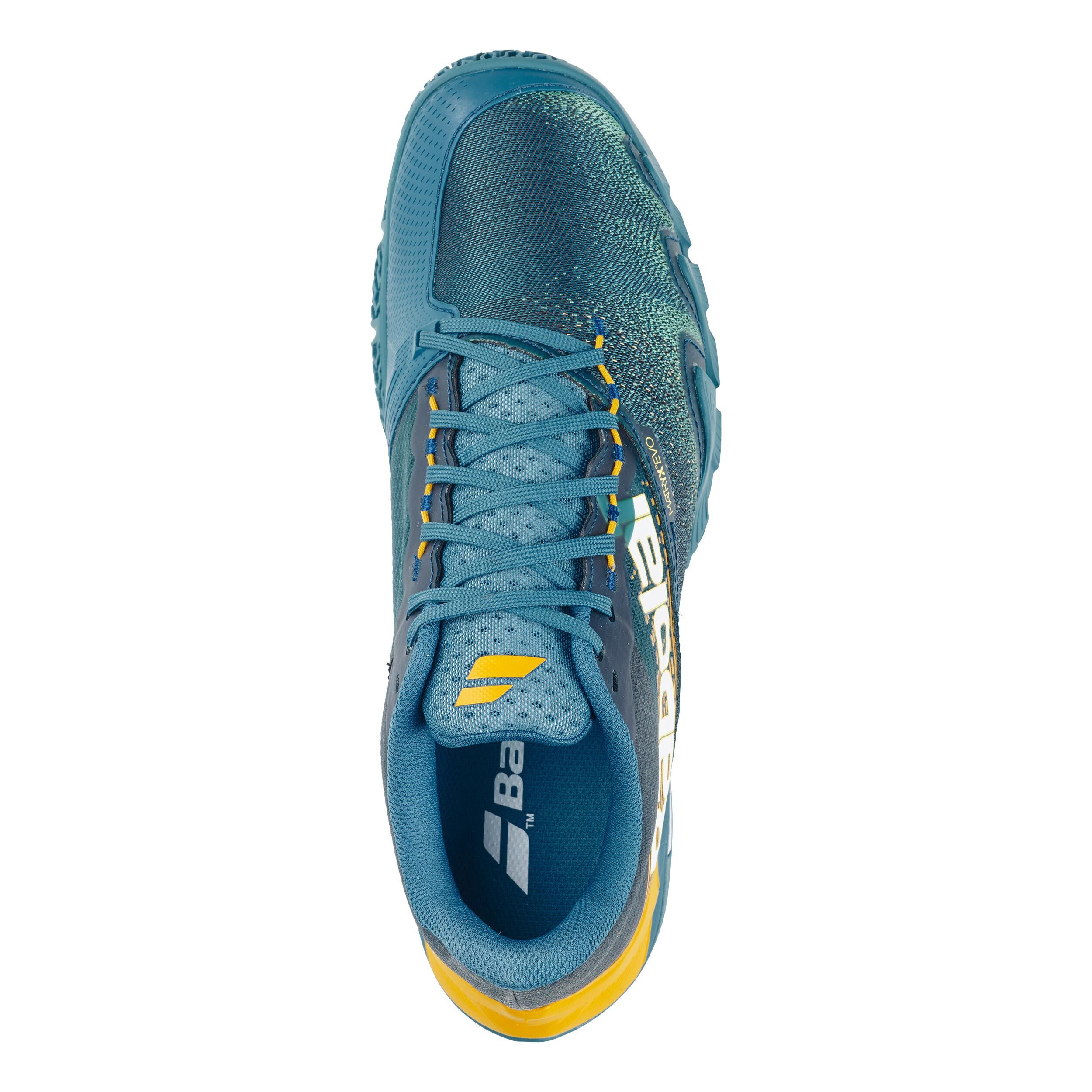 Babolat Jet Premura 2 Chaussures Padel Hommes - Bleu , Abricot