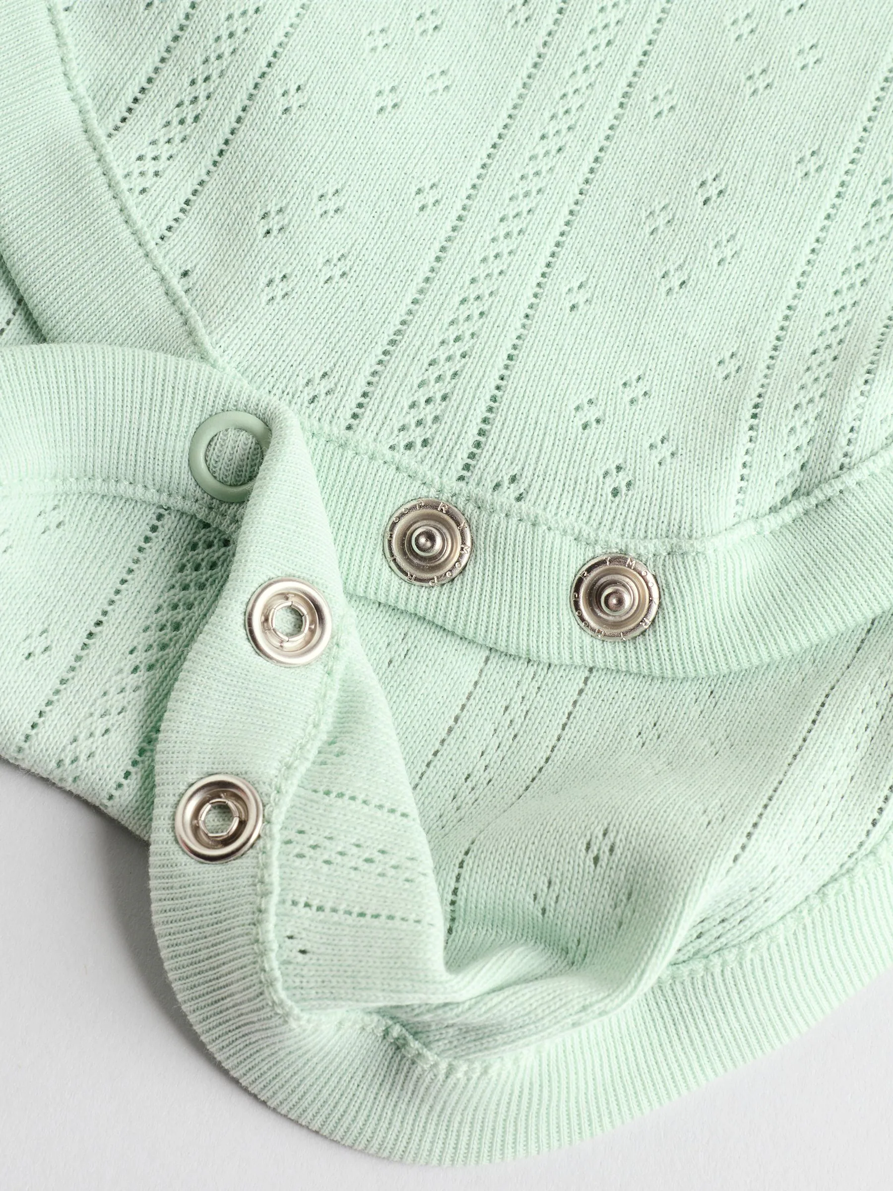 Pastel - 5 Pack Vest Pointelle Baby Bodysuits