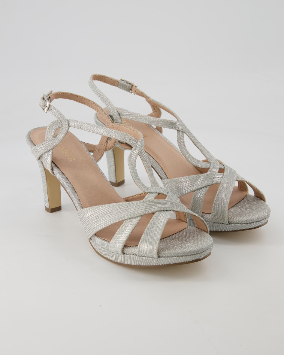 Menbur 24195 Sandalen in Silber