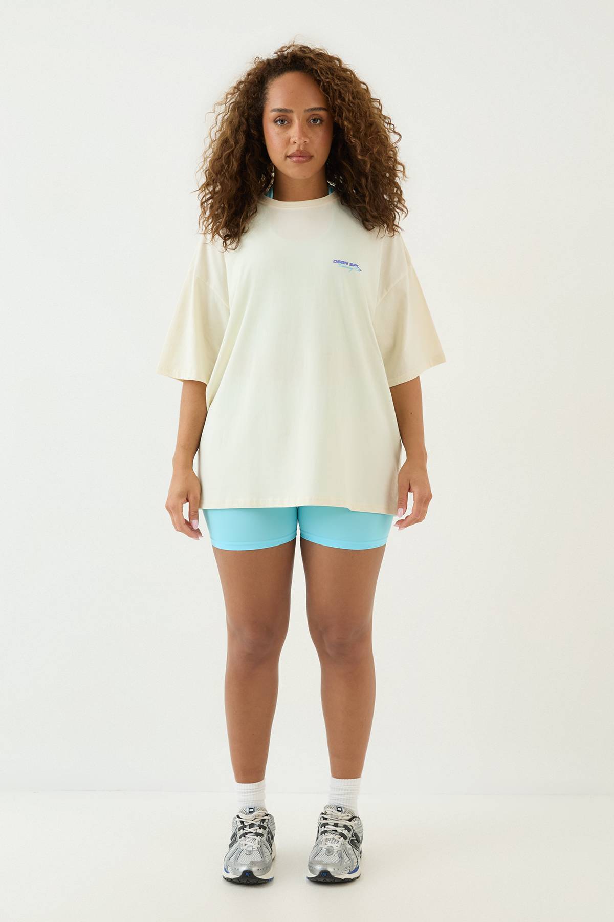 T-shirt Oversize Club D'entraînement Sport Dsgn Studio