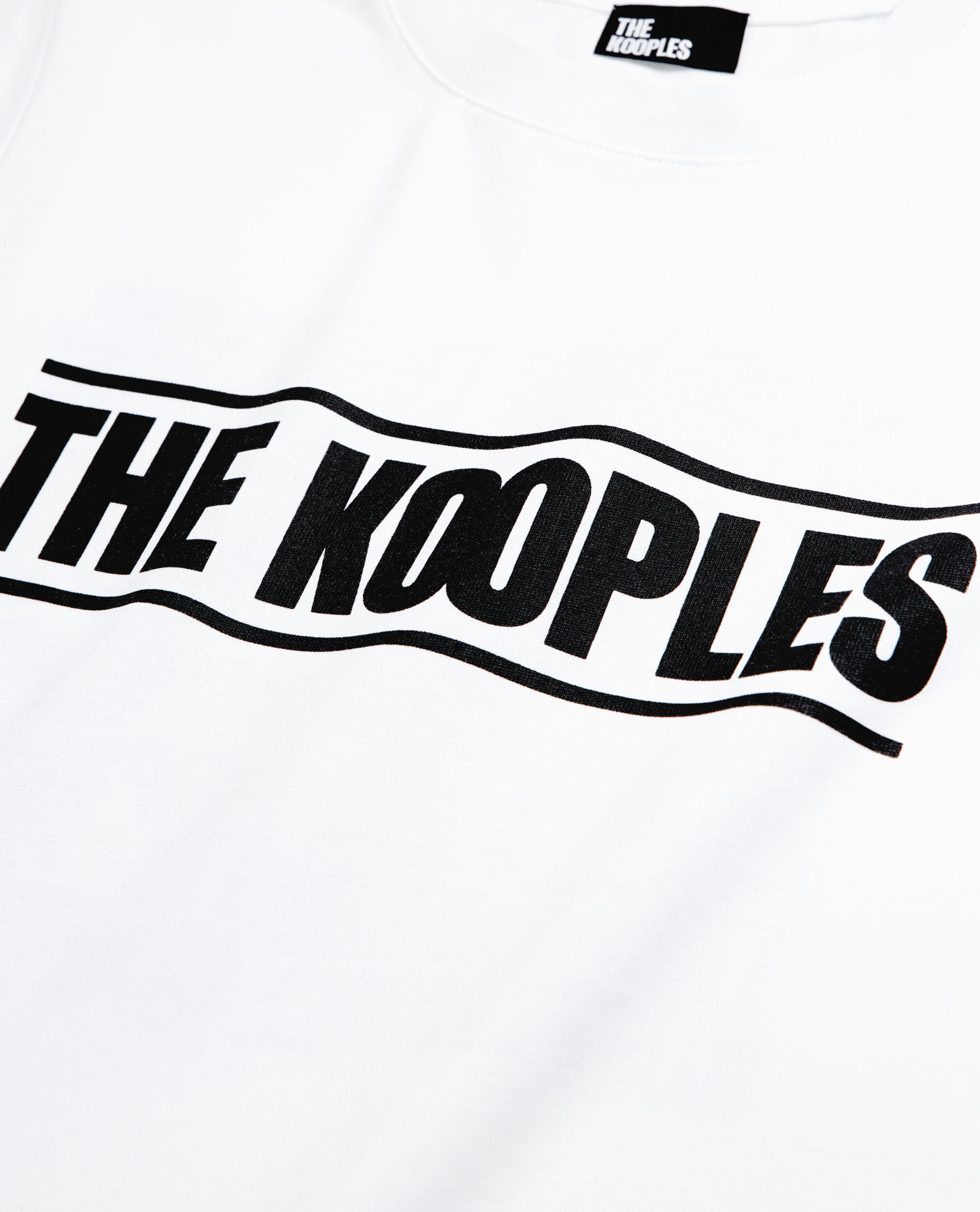 T-shirt logo The Kooples blanc