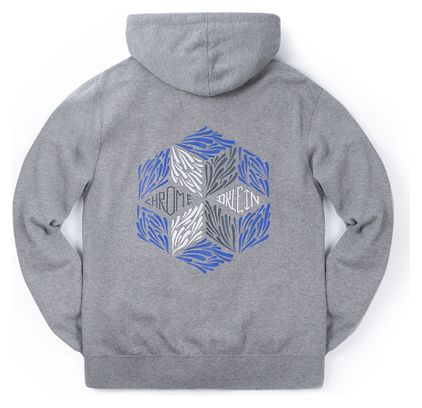 Sweat à capuche Chrome D.Klein Graphic Gris