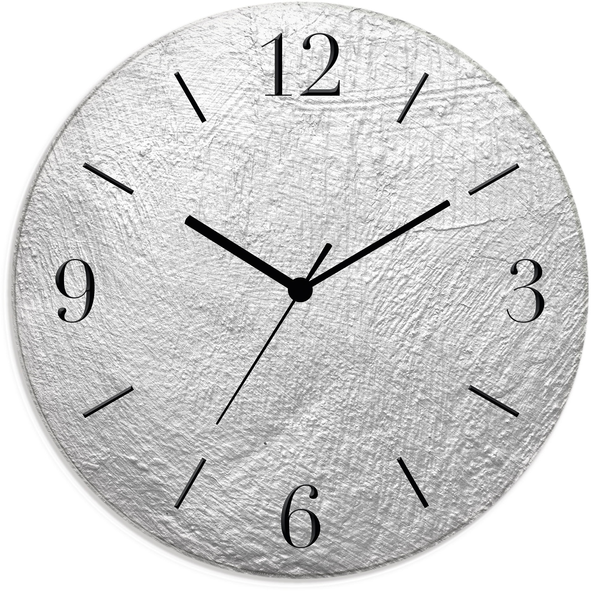 GOODproduct Wanduhr »Metalis« wahlweise mit Quarz- oder Funkuhrwerk, lautlos ohne Tickgeräusche