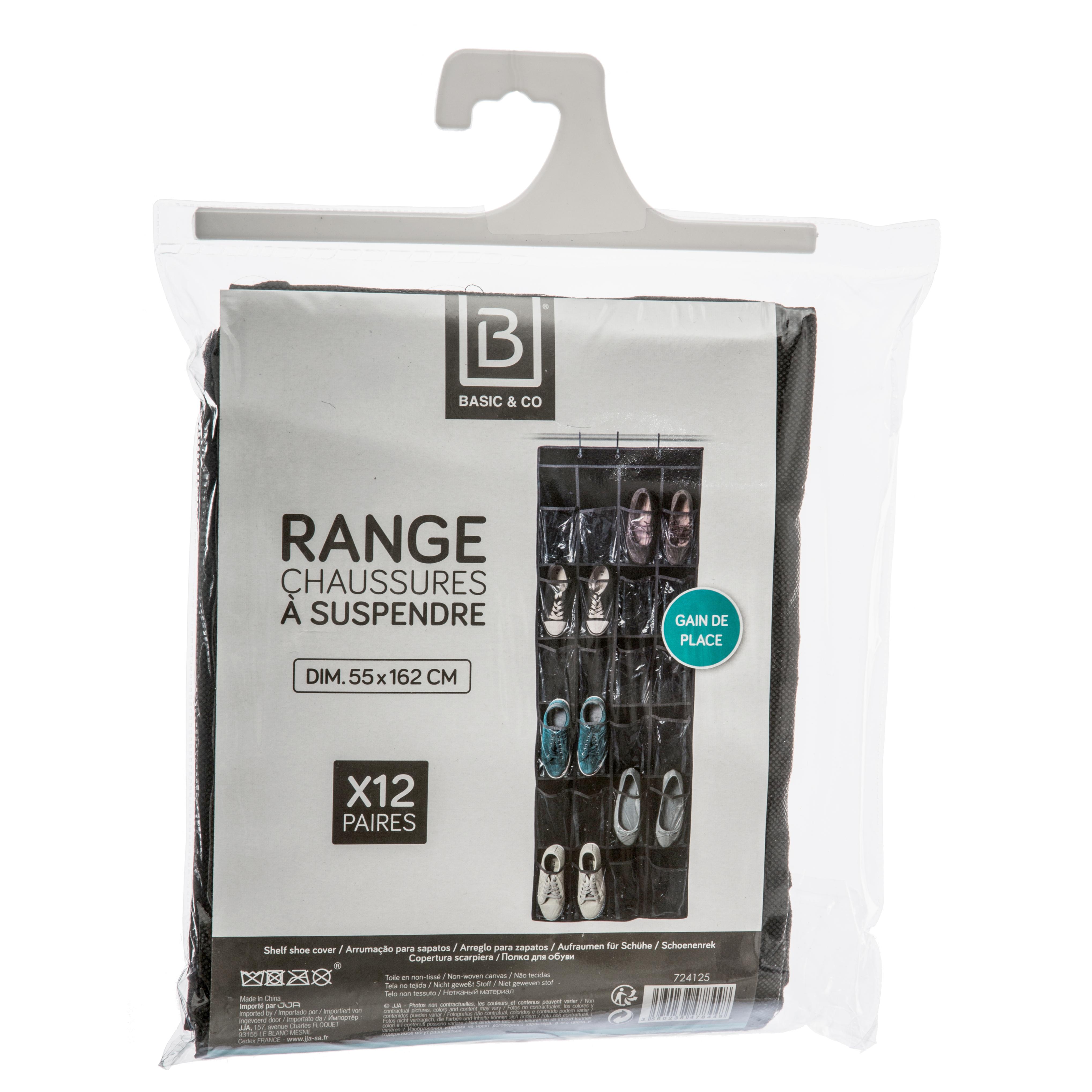 RANGE CHAUSSURES 24 POCHES A SUSPENDRE