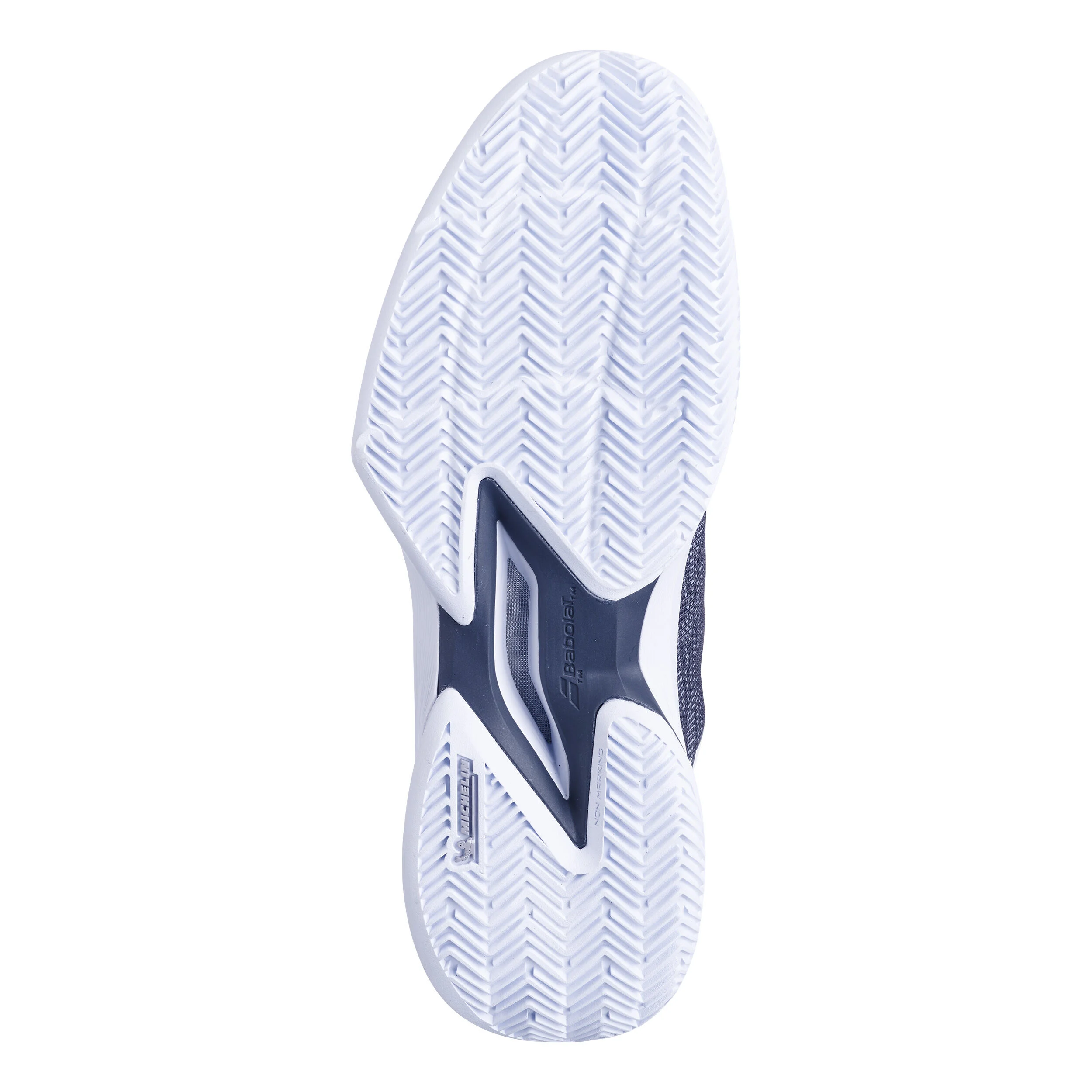Babolat Jet Tere 2 Chaussure Terre Battue Femmes - Bleu Foncé , Blanc