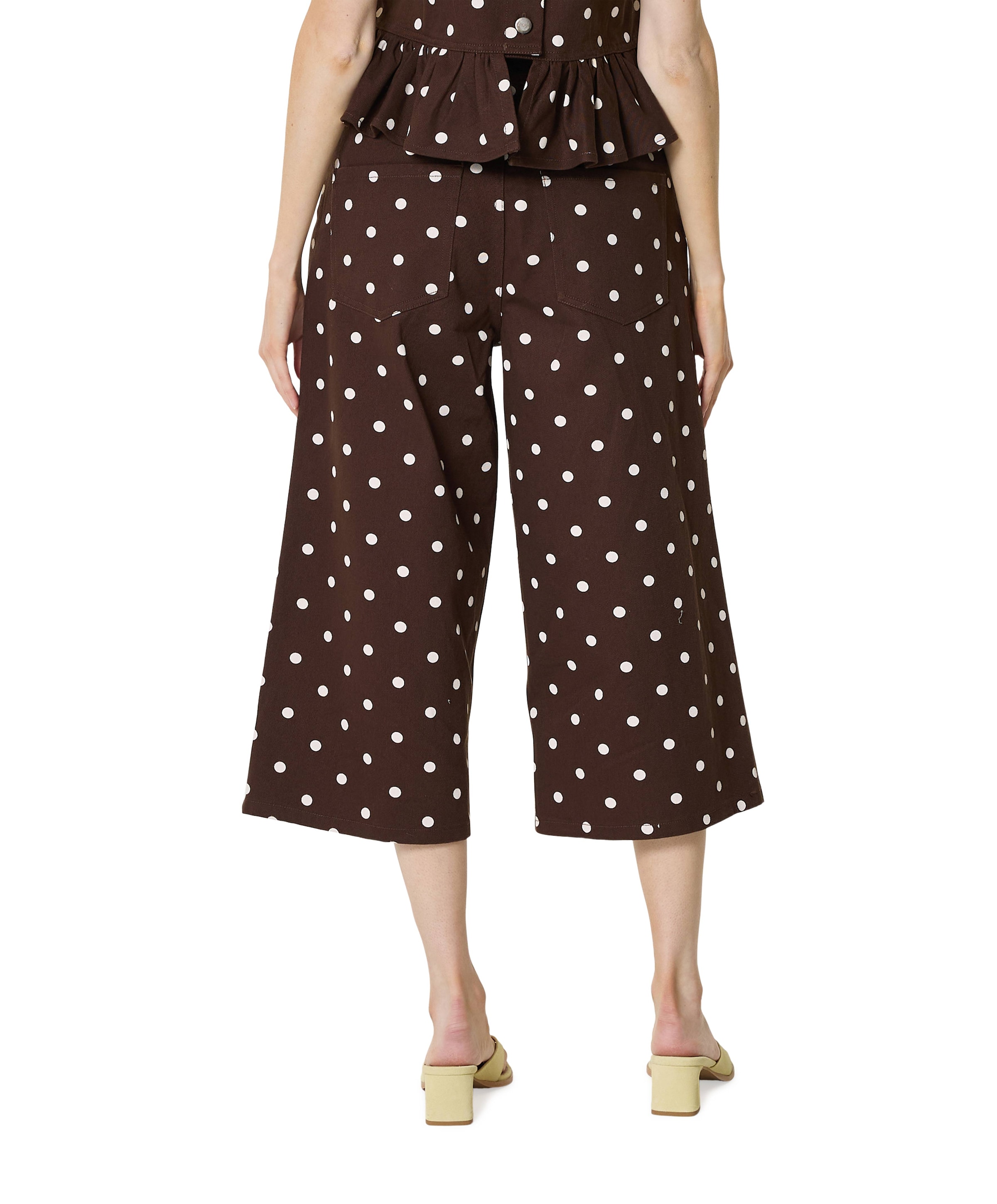 Boii ROSALIE PRINT dames jeans bruin