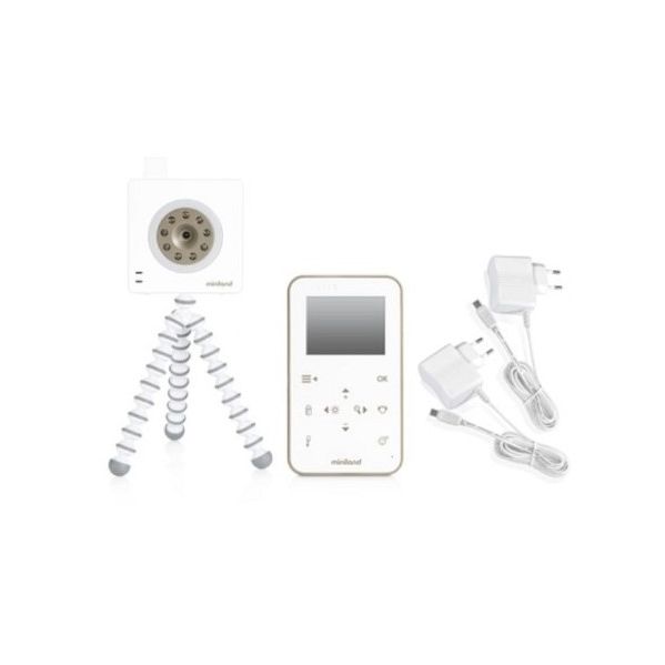 Miniland Baby Intercomunicador Video Digimonitor 2.4 Gold - 89235