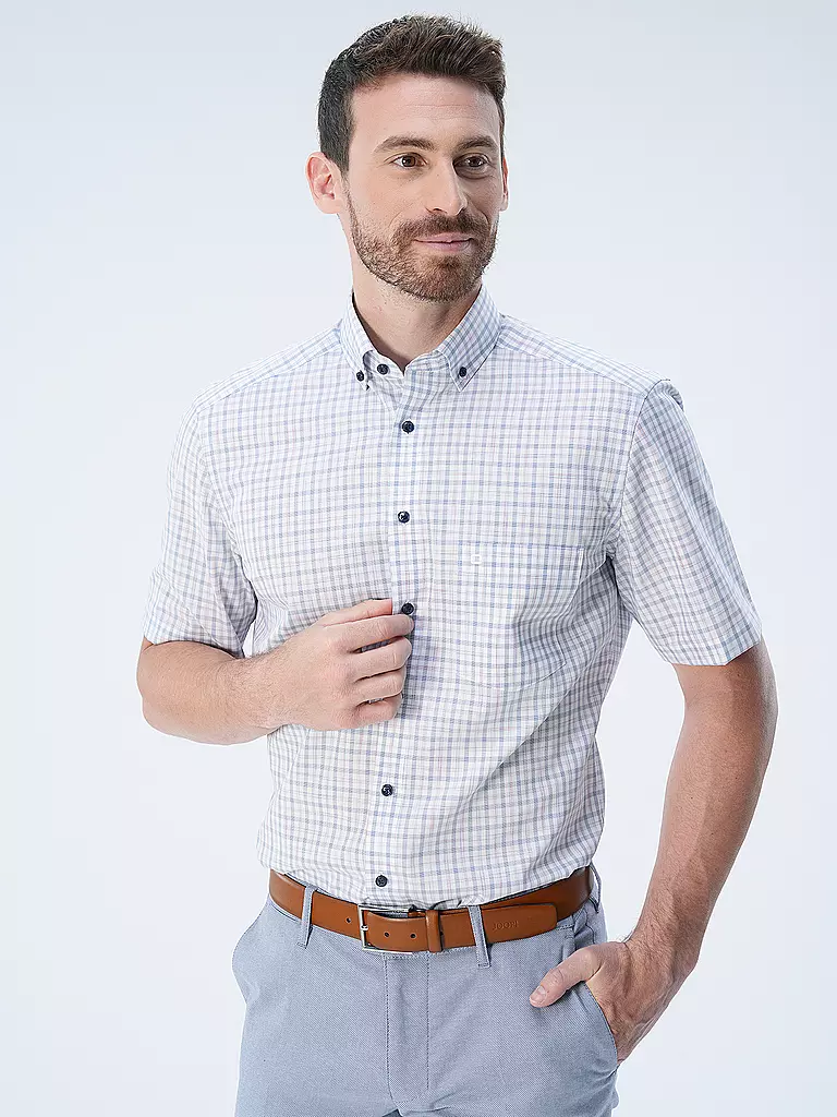 OLYMP Hemd Modern Fit hellgrau