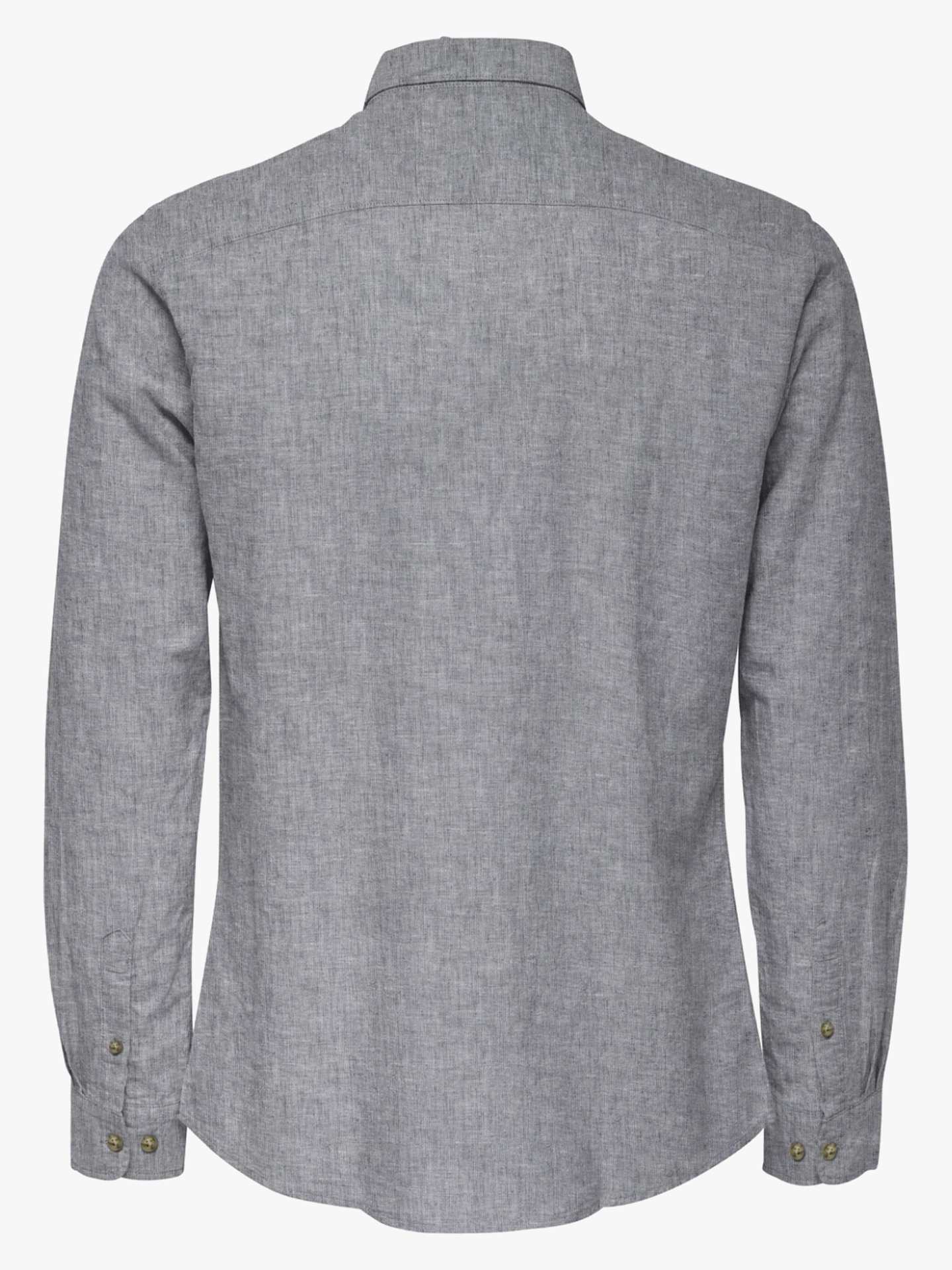 Caiden Long Sleeve Solid Linen Shirt