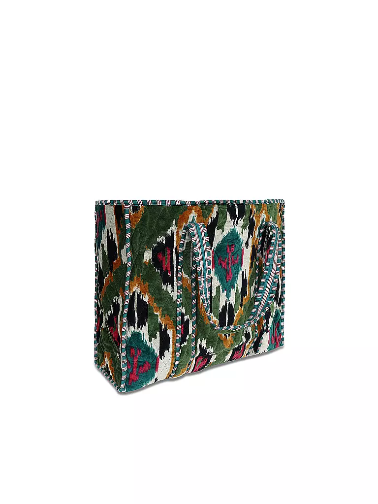 CONSCIOUS YOGA COLLECTIVE Tasche - Shopper VELVET IKAT SHOPPER türkis