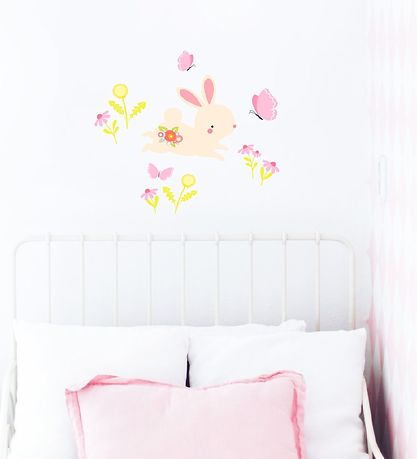 A Little Lovely Company Wallstickers - 35x50 cm - Bunny