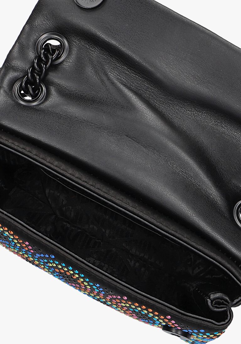 KURT GEIGER LONDON zwarte kurt geiger london schoudertas mini kensington eye