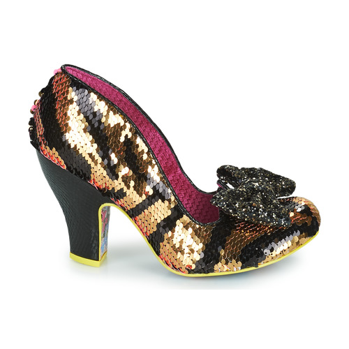 Irregular Choice - NICK OF TIME - Noir / Doré