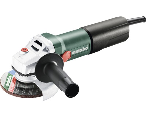 Metabo WQ 1100-125 haakse slijper inclusief Metabo Quick spanmoer