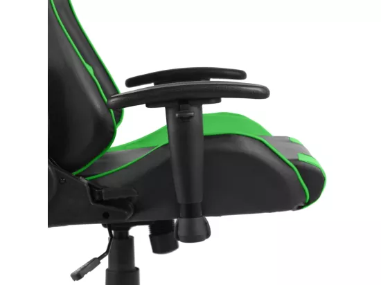 Chaise de jeu pivotante Vert PVC