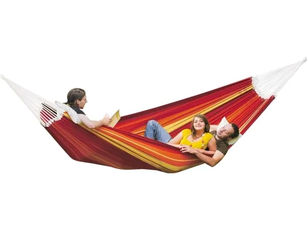 AMAZONAS AZ-1025200, Hængende hængekøje, 280 kg, 4 person(er), Bomuld, Polyester, Flerfarvet, 4500 mm
