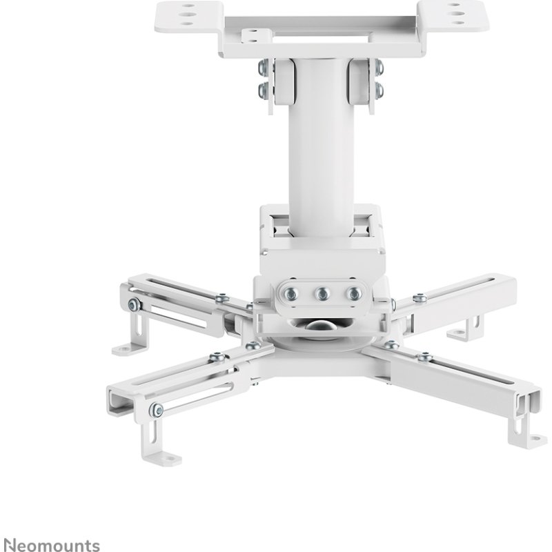 Neomounts CL25-530WH1 Support de plafond pour vidéoprojecteur - h25.5 cm - installation facile - orientable