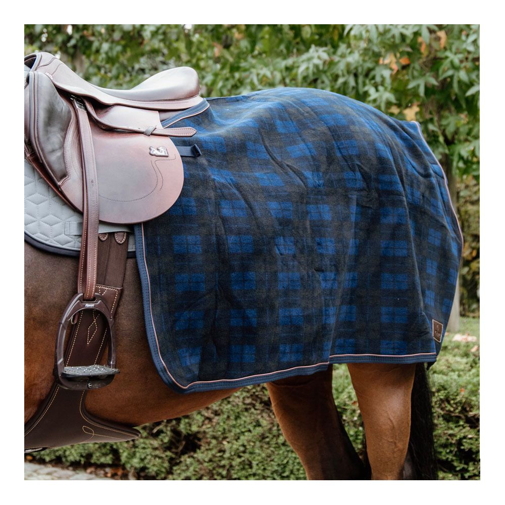 Kentucky HEAVY FLEECE - Couvre-reins check printing