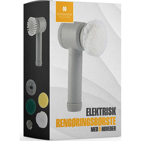 Elektrisk rengøringsbørste