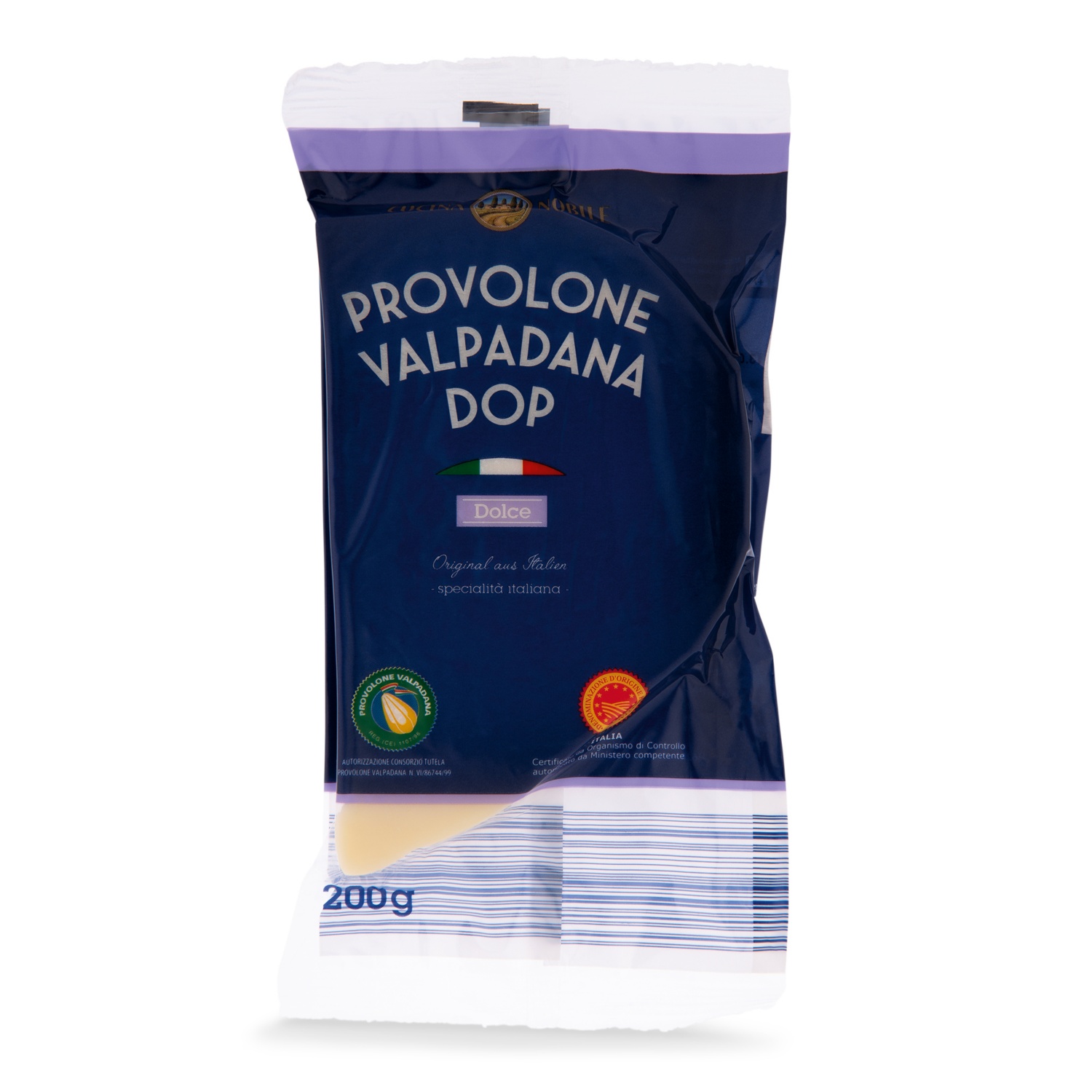 CUCINA NOBILE Original Italian Cheese Mix, Provolone Dolce 200 g