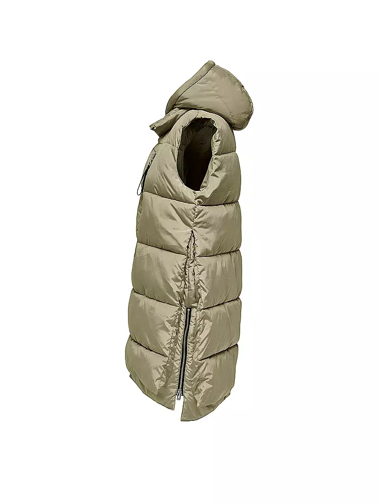 ONLY Steppgilet ONLNEWNORA beige