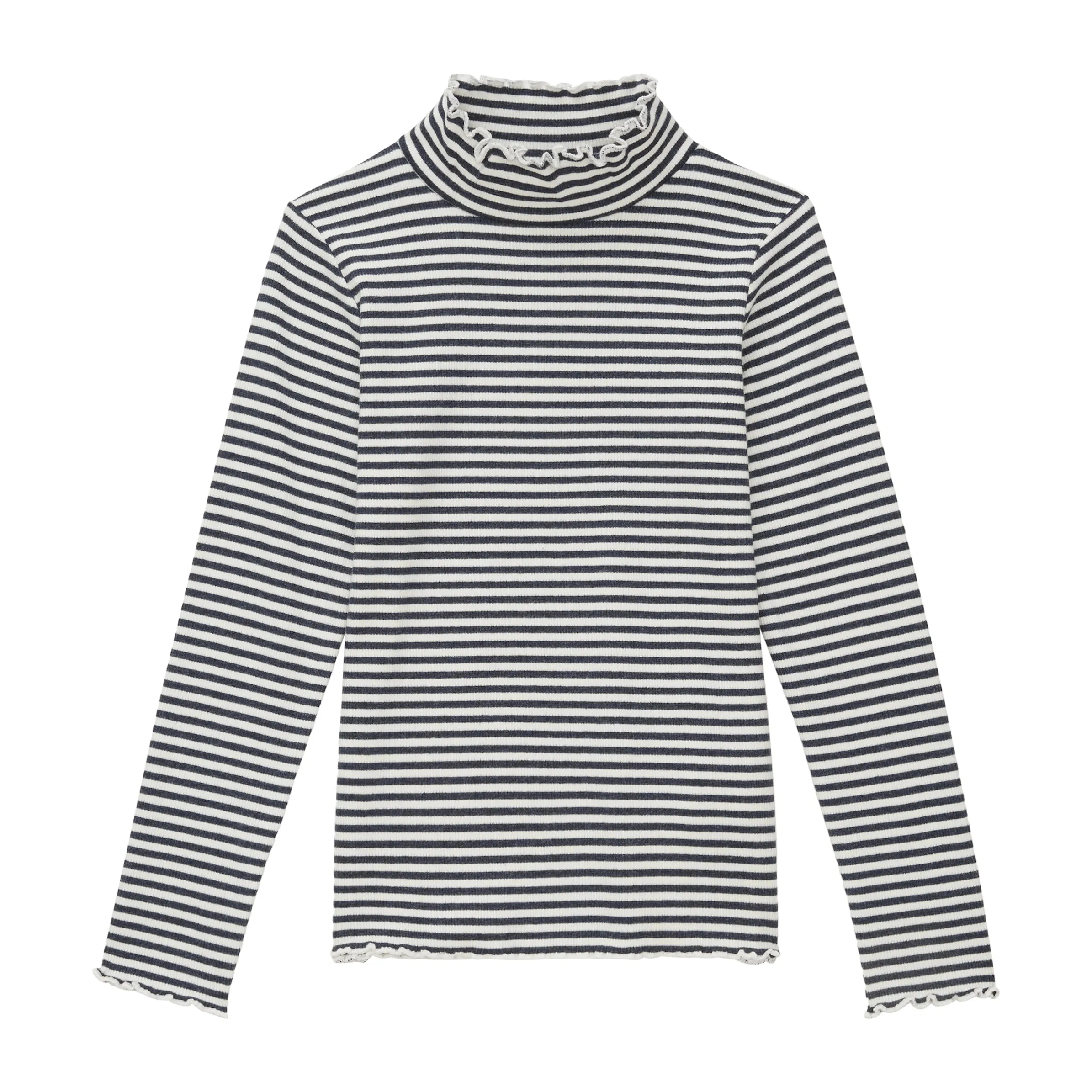 Mädchen Langarmshirt mit Streifen