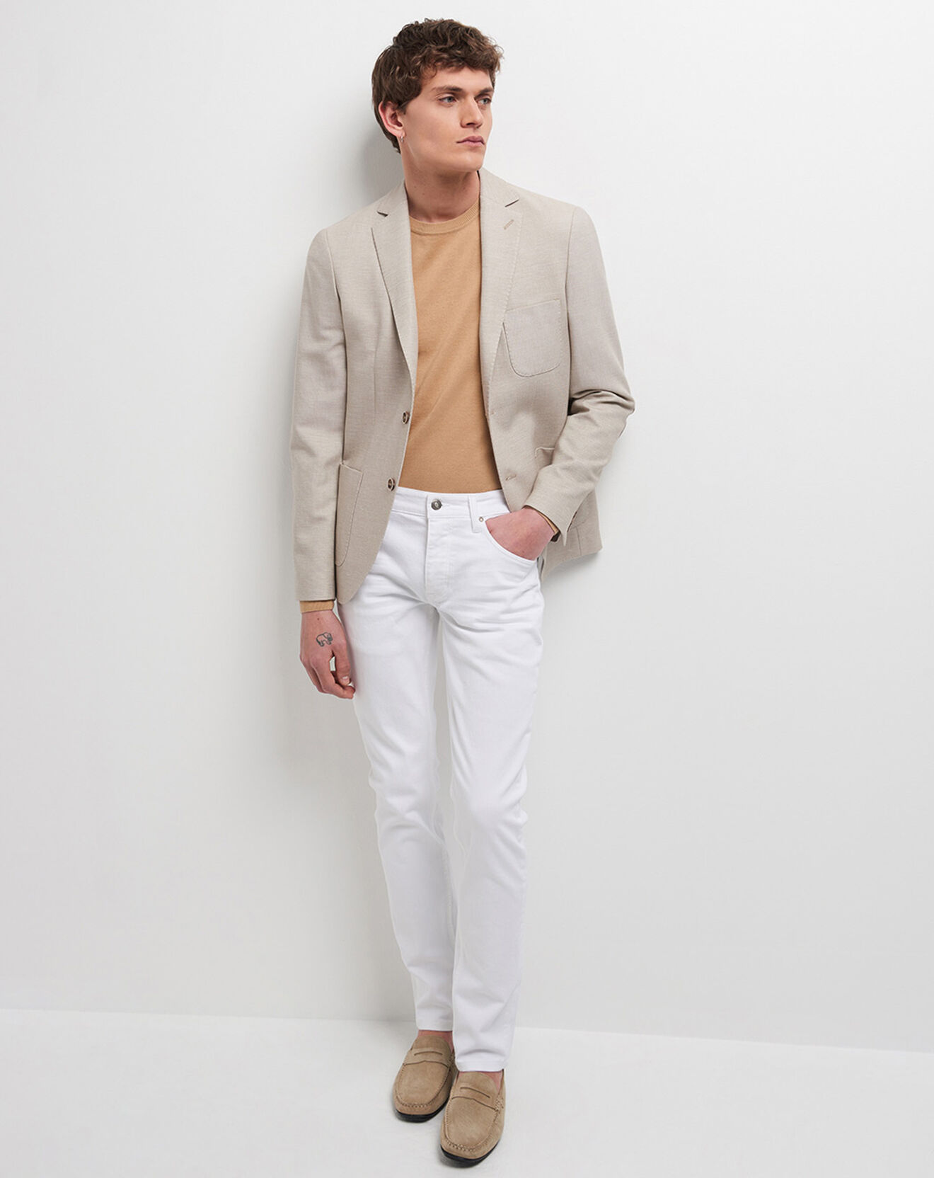 Devred Jean slim Mwhite blanc