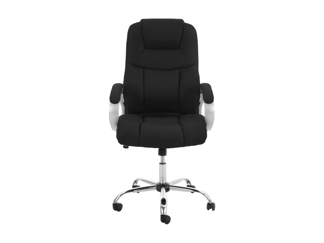 Chaise de bureau - Similicuir & Métal - Noir - Apoll XL