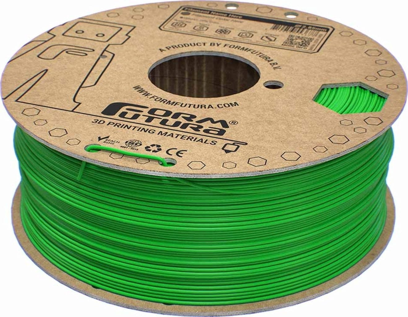 FormFutura  EasyFil™ ePLA Luminous Green, 1,75 mm / 1000 g    Benutzerfreundliches PLA Filament