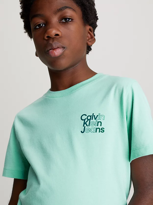 Camiseta com logotipo no peito