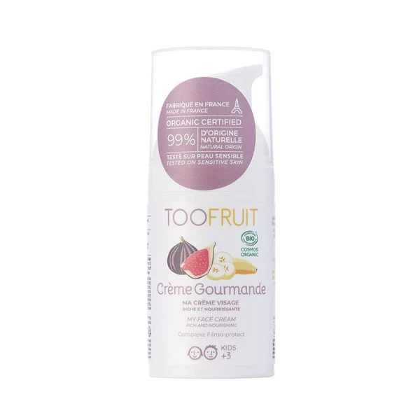 Toofruit Crème Gourmande Banane & Figue - Crème Nutritive Visage 30 mL