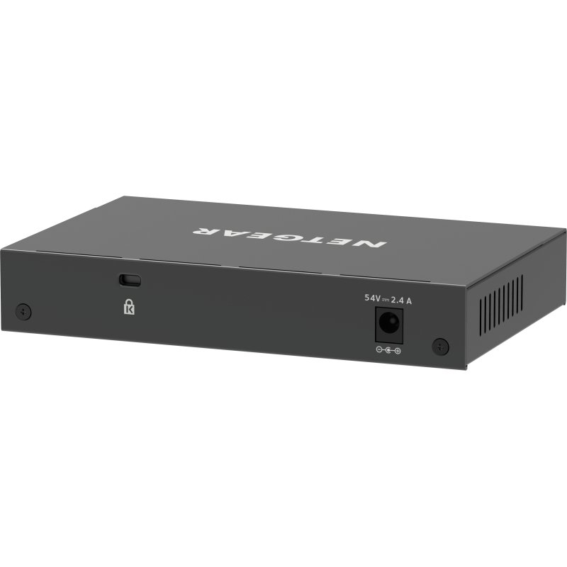NETGEAR 8-Port Gigabit Ethernet High-Power PoE+ Plus Switch (GS308EPP) Géré L2/L3 Gigabit Ethernet (10/100/1000) Connexion Ethernet, supportant l'alimentation via ce port (PoE) Noir