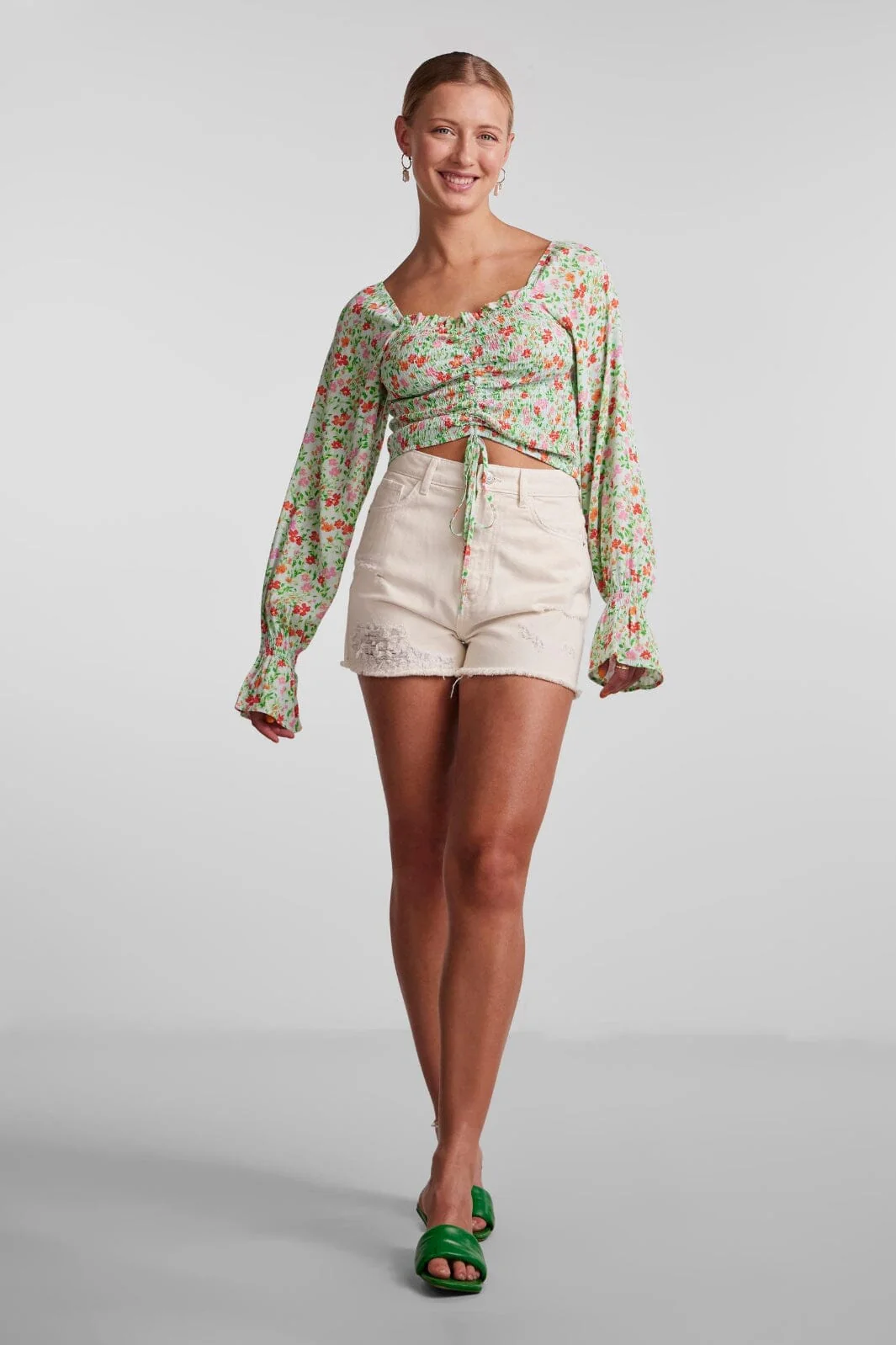 Pieces Pckorine Ls Top