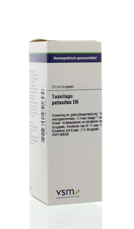 VSM Tussilago petasites D6 20ml