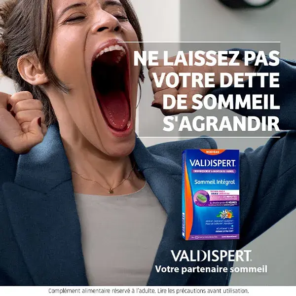 Valdispert Sommeil Intégral Complément Alimentaire Mélatonine 1.9mg Lot 2x30 Comprimés