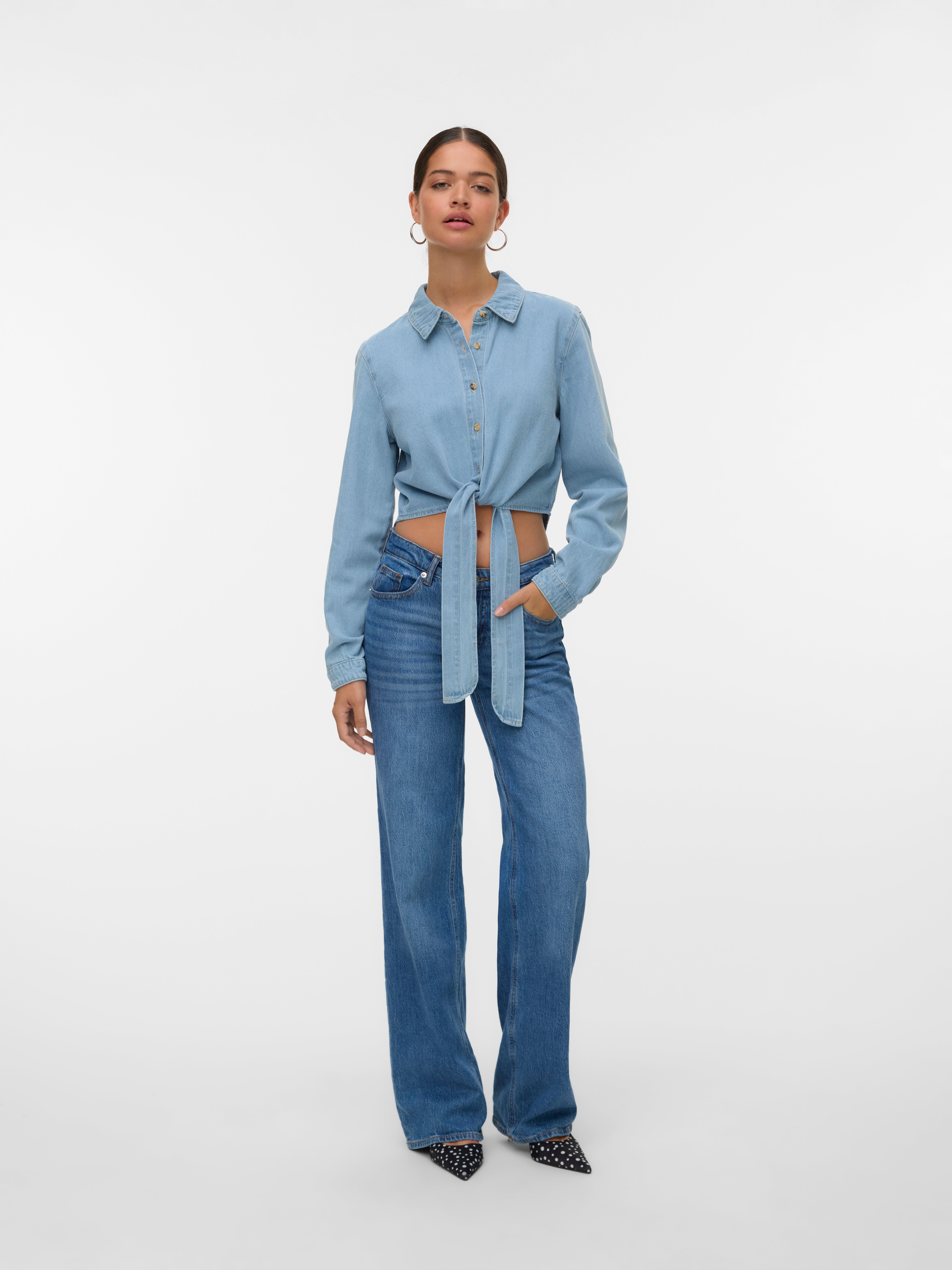 VMMELANEY Denim overhemd
