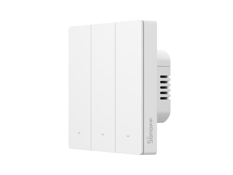 SONOFF WiFi-Lichtschalt M5-3C-86W 3-fach 230 V 6 A 1320 W Intelligenter Wandschalter für die lokale Steuerung