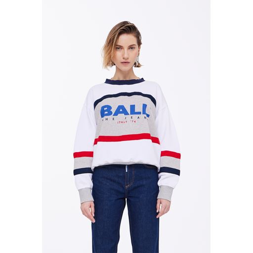 BALL Luca Sweatshirt, Medium Grey Melange, M