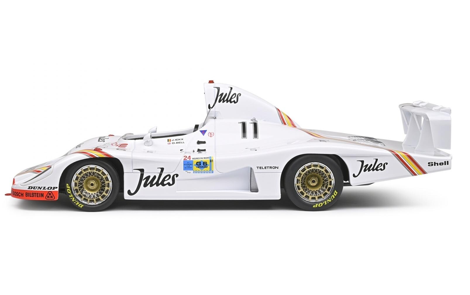 Rennwagen Porsche 936 weiss #11 1:18Porsche 936 Sammlermodell